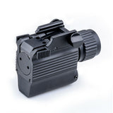 500 Lumen Hunting Adjust Red Laser Pistol Hand Gun Light Sight Combo Flashlight