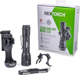 NEXTORCH TA30C MAX Tactical Flashlight, 3000 High Lumens Reachargeable Torch