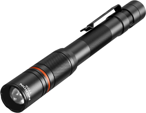 NICRON F72R Pen Light with Clip,5 Modes 450 lumens Mini Rechargeable Flashlight