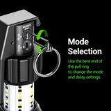 NEXTORCH ND30B Rechargeable Strobe Flashlight - Super Bright 11000 Lumens