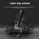 NICRON L71 Flashlights High Lumens Rechargeable Magnetic Torch 90° Working Light