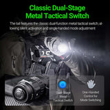 NEXTORCH TA22 Tactical EDC Flashlight Penlight Rechargeable Pen Flashlight, 850 Lumens, Waterproof & Impact-Resistant with Multi-Mode Options, Perfect for Law Enforcement & Tactical Applications