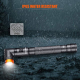 COSMOING Ultra Bright 4 Modes Pen Light with Magnetic Base, Rechargeable Battery, 90 Degree Swivel IP65 Waterproof Pen Flashlight Clip Pocket, LED Flashlight for Camping, Emergency, Inspection, Hiking, Outdoor