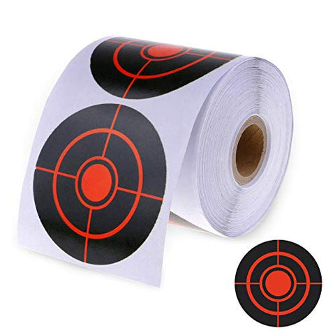 COSMOING Splatter Target Stickers Roll 3 Inch 100/200PCS