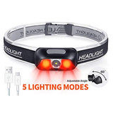 Rechargeable Headlamp COSMOING 500 Lumen Ultra Bright Headlamp