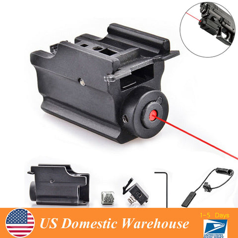 650nm Hunting Adjustable Sighting Red Laser Sight Pistol Gun Light 500 Meters