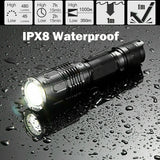 JETBEAM White Laser LEP Flashlight Spotlight Long Throw Light