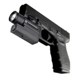 500LM Hunting Green Red Laser Pistol Handgun Light Sight Combo LED Flashlight