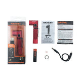 Nicron 600lm Magnetic Rechargeable Led Flashlight B74