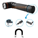 Nicron UV Flashlight with Rotatable Head and Magnetic Base Black Light Flashlight Rechargeable