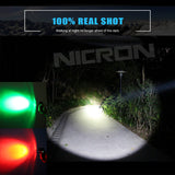 NICRON Magnet 90 Degree Rechargeable LED Flashlight Corner Ultra Bright High Brightness Waterproof 3 Modes 300LM LED Torch B70