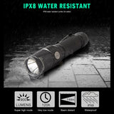 NICRON Mini 9W Super Brightness Portable Flashlight Light Waterproof IPX8 5200cd 900LM LED USB Rechargeable Torch Lantern B62
