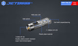 JETBEAM MINI ONE SE Max. 500 Lumen Fluorescence Whitening Agent Detection Durable Plastic Keychain Flashlight