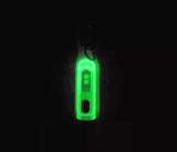 JETBEAM MINI ONE SE Max. 500 Lumen Fluorescence Whitening Agent Detection Durable Plastic Keychain Flashlight
