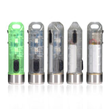 JETBEAM MINI ONE SE Max. 500 Lumen Fluorescence Whitening Agent Detection Durable Plastic Keychain Flashlight