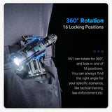 NEXTORCH 360 Degree Tactical Flashlight Holster Angle Rotatable Duable Flashlight Holder V61 for 27mm-30mm Diameter Flashlight