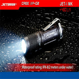 Jetbeam 480 Lumens Portable Flashlight Cree XP-G2 LED Waterproof Torch JET-I MK