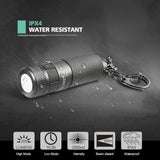 Nicron B10 200lm KeyChain Rechargeable Flashlight