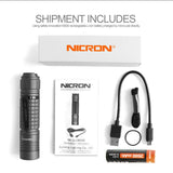 Nicron N8 Super Bright 950LM Cree LED Rechargeable Flashlight