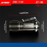 Jetbeam 480 Lumens Portable Flashlight Cree XP-G2 LED Waterproof Torch JET-I MK